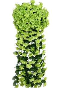 2pcs Artificial Violet Wall Hanging Silk Flowers, Window And Balcony Decorations, 18-Head Hydrangea Decorative Flowers - Multicolor - View 6