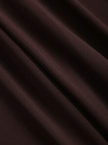 Sweetra 新款嬉皮风刺绣复古休闲/工作装棕色吊带连体裤，女士，春夏款 - 棕色 - 查看 5