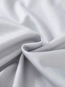 SHEIN Baby Boy Cute Cartoon Penguin Print Round Neck Short Sleeve T-Shirt And Plaid Pattern Loose Casual Pajama Pants 2pcs Set - Ginger - View 9