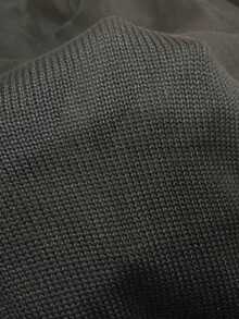 DAZY Women's Loose Long Sleeve Split Hem Long Sweater - Black - View 5