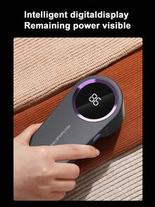 Teckwe [Hair Depilator] Electric Fabric Shaver, Clothing Liner - Reusable, Portable, Easy To Clean, Displays Remaining Battery, Suitable For Home, Apartment, And Christmas Gifts(Equipped With A 500mAh Lithium Battery) - one size fits all - View 7