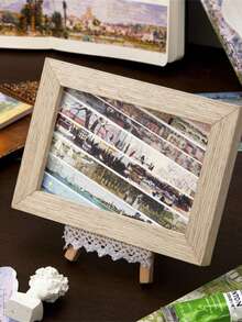 梦幻多色和纸胶带套装，金色箔片点缀，DIY装饰贴纸卷，适用于日记、剪贴簿、计划本、手工制作，自粘耐用，纸艺用品，礼品创意 - 彩色 - 查看 6