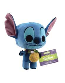 Funko 莉萝与史迪奇菠萝史迪奇毛绒玩具，7英寸，柔软毛绒玩偶，带吊牌，可爱卡通收藏品，儿童礼物，粉丝卧室装饰 - 彩色 - 查看 4