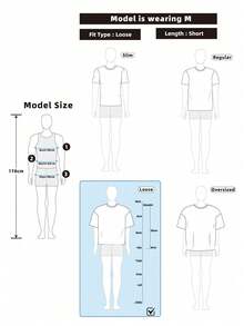 Manfinity ZONE917 Áo thun ngắn tay dáng rộng, màu trắng, họa tiết thêu hình trái tim và thiên thần trên tấm thiệp đỏ, thích hợp làm quà tặng cho bạn trai/bạn gái. - trắng - Xem 3