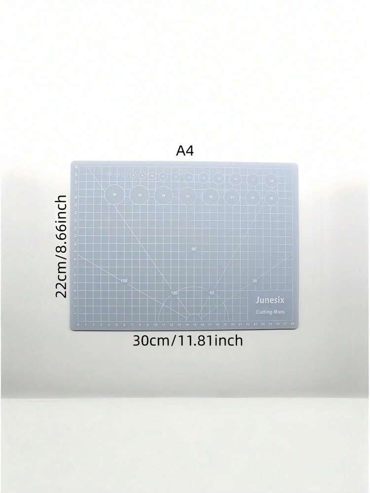 1片半透明自愈切割垫，适用于剪贴簿、贴纸制作，A4/A5尺寸PVC双面工艺垫，适用于美工刀、绗缝、缝纫、橡皮章雕刻、DIY工艺用品 - A - 查看 8