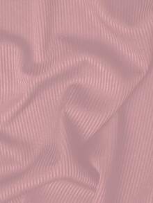Manfinity Dauomo Camiseta de tirantes casual de unicolor acanalada para hombre - Rosa - Ver 5
