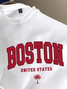 Manfinity Joysei 男士修身针织上衣和梭织短裤套装 - 彩色 - 查看 3