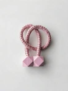 1PC Magic Cube Magnetic Curtain Tieback Decorative Magnet Suction No Drill Creative Minimalist Curtain Holder Home Accessory - A - View 7