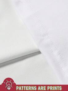 Manfinity Homme 男士修身几何印花短袖T恤和斜插口袋短裤休闲套装 - 彩色 - 查看 4