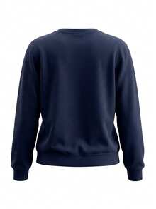Champion Women's Lightweight Crewneck Sweatshirt Navy Blue - Navy Blue - View 2