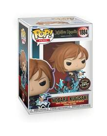 Funko POP! Plus Vinyl Figure, Jujutsu Kaisen Nobara Kugisaki Shibuya Incident Style With Blue Energy Effect Base, Glow Chase / Limited Edition, Window Box, No. 1884 - 1PC - View 4