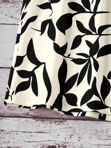 SHEIN LUNE 女士蓝白碎花吊带背心，适合春夏度假穿着，春季女装，夏季女装，夏季上衣，夏季休闲上衣，女士休闲装，夏季上衣 - 彩色 - 查看 4