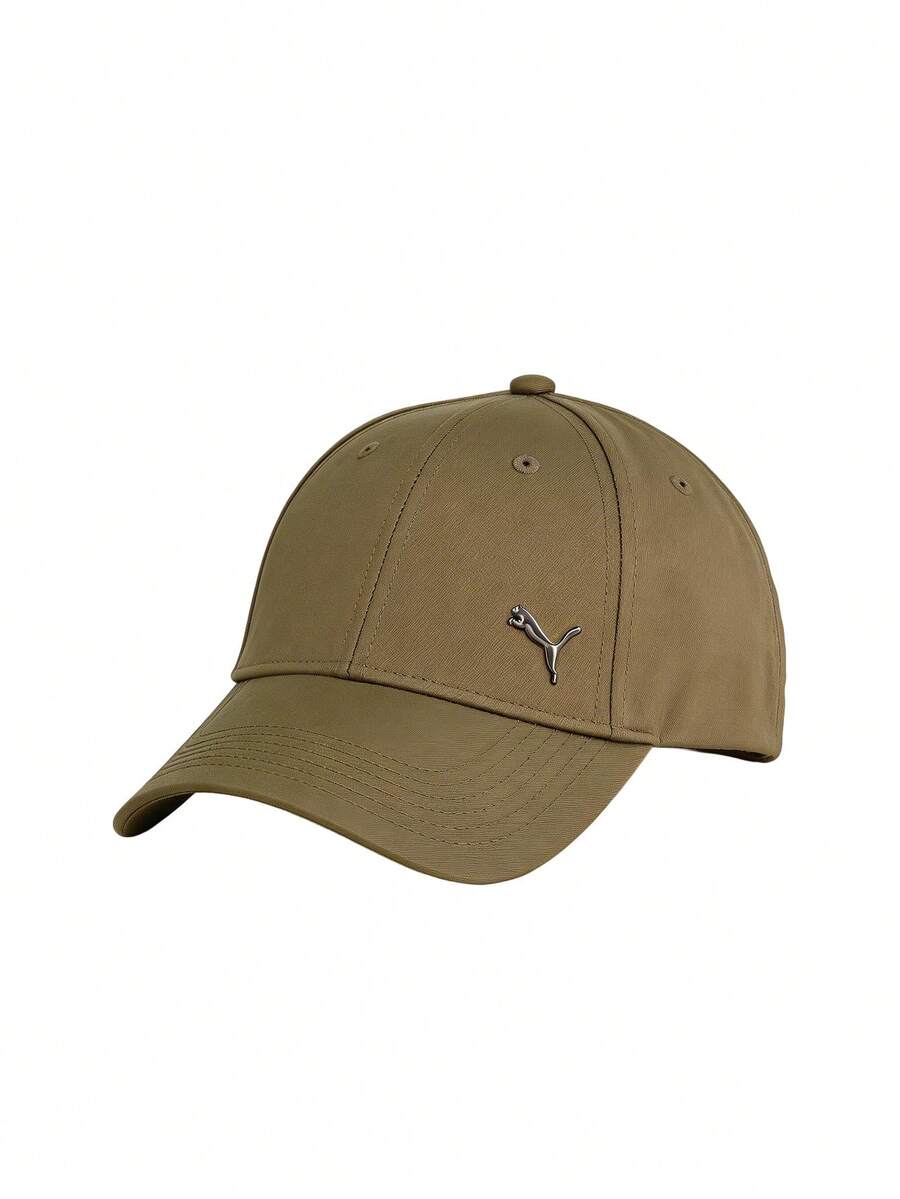 Puma Essentials Metal Cat Unisex Baseball Cap Green - Olive - View 1