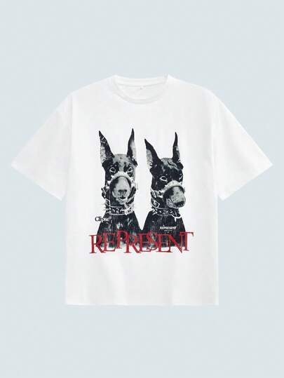 Modcrash 男士简约纯色短袖 T 恤，休闲百搭，适合春夏季