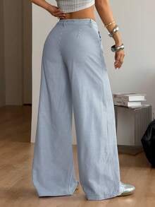 Coolane 灰色条纹女裤 - 灰色 - 查看 6