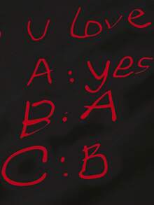 Manfinity Hypemode Men's Letter Print Casual Round Neck Short Sleeve T-Shirt, Summer - Black - View 6