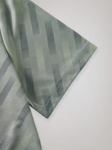 Officeau 1 件男士夏季迷彩高尔夫 Polo 衫，短袖休闲旅行装 - 綠色 - 查看 4