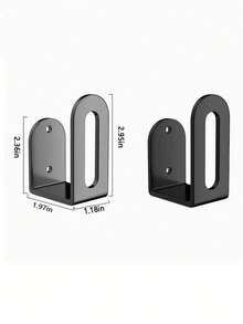 2pcs/4pcs Stainless Steel Wall Mount Hooks - Easy To Install, Multifunctional Storage, Suitable For Kitchen, Bedroom, Bathroom - Modern Practical Rack, Utility Hooks - Multicolor - View 13