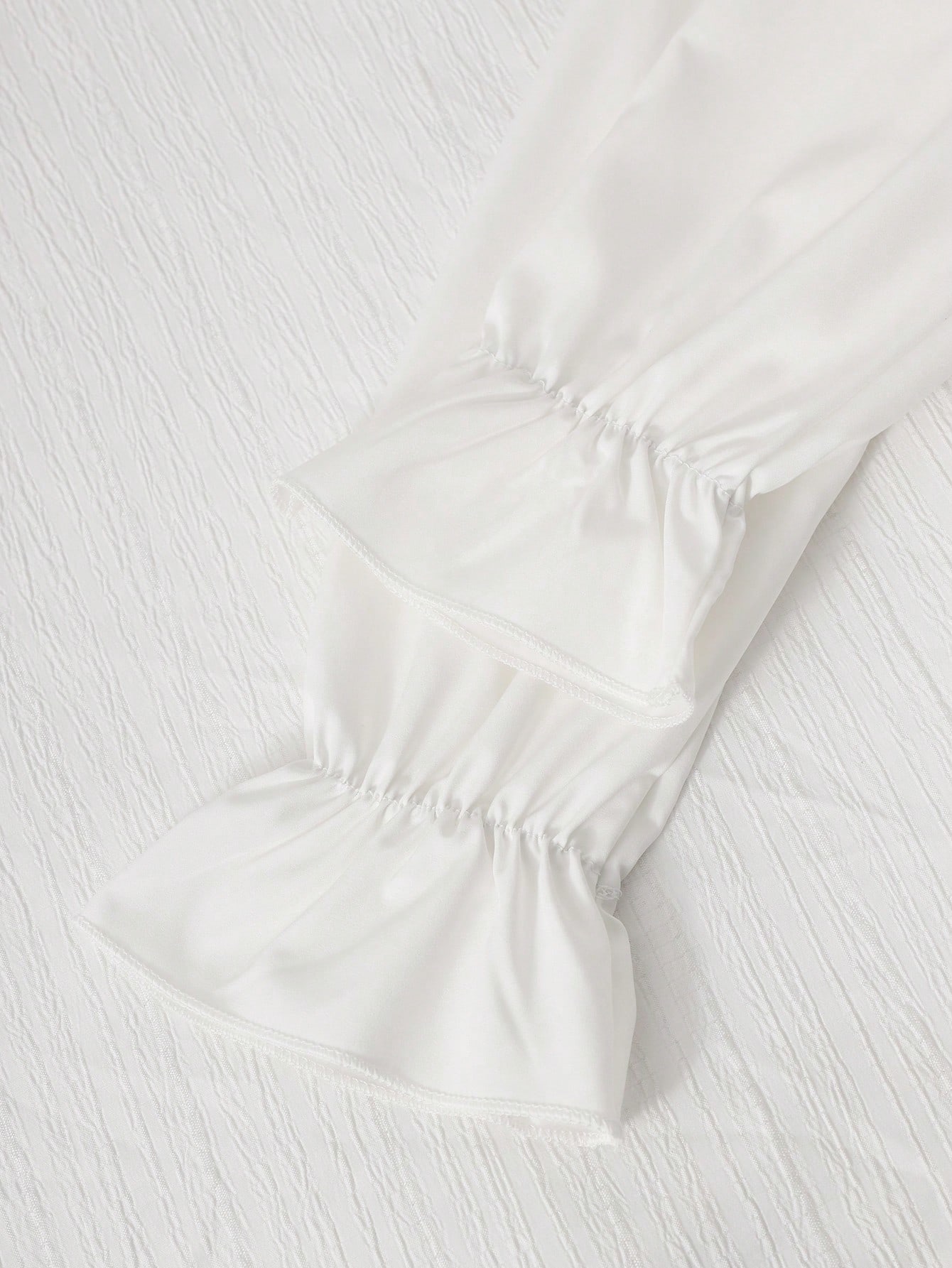 SHEIN مجموعة بنطلون ولباس علوي كم طويل بتصميم ألوا...