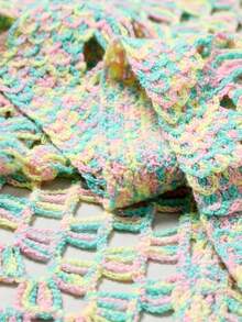 Manfinity Homme 男士夏季假日前扣镂空针织衬衫 - 彩色 - 查看 5