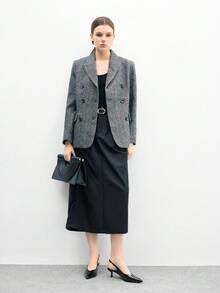 CUCCOO BIZCHIC Women's Pointed Toe Fashionable High Heels, Versatile For Daily Wear - Black - View 5