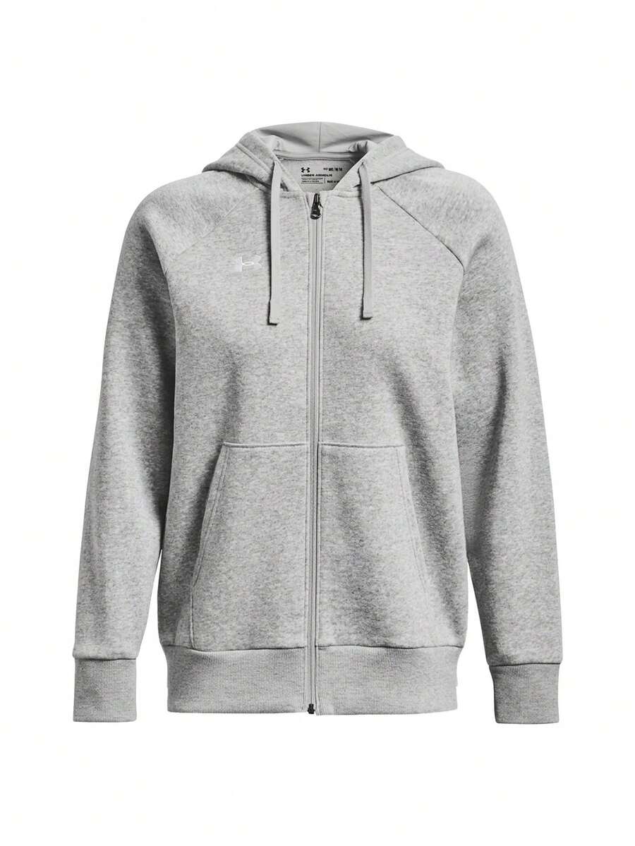 Under Armour Rival Women's Full Zip Hoodie Grey - Grey - View 1