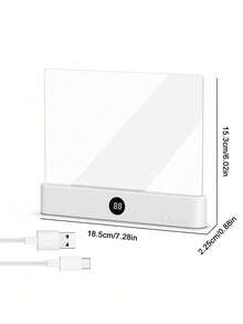 Teckwe 这款平板电脑阅读灯轻巧便携，专为夜间阅读而设计。书房里的这款 LED 平板电脑阅读灯可以消除光线干扰，提供沉浸式的阅读体验。配备 1200 mAh Type-C 充电接口。 - 彩色 - 查看 10