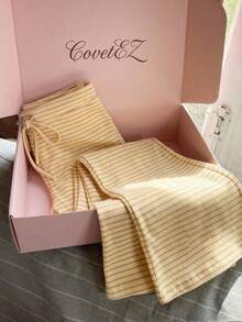 CovetEZ Women's Casual Yellow Pants - Yellow - View 2