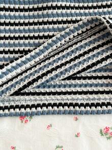 Glimmora Retro Striped Bandeau Sexy Beach Vacation - Multicolor - View 6