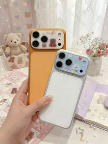 Zazumi 360° Fully-Coverage IP Camera Lens Protection Cover, 9H Hard Glass Lens Film, With Glittering Diamond Frame And Cute Cartoon Patterns, Scratch-Resistant And High-Definition Transparent Lens Cover, Suitable For IP 17 Pro Max. It Is The Perfect Birthday And Holiday Gift For Friends, Family, IP Users And Those Who Love Cute Culture.Spring To Summer - lens film - View 4