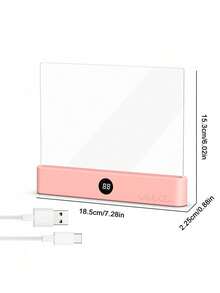 Teckwe 这款平板电脑阅读灯轻巧便携，专为夜间阅读而设计。书房里的这款 LED 平板电脑阅读灯可以消除光线干扰，提供沉浸式的阅读体验。配备 1200 mAh Type-C 充电接口。 - 彩色 - 查看 9