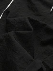 Sport MetroGents Men's Flame Print Drawstring Waist Loose Fit Sweatpants - Black - View 3