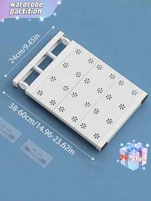 1 Estantería para armario, Estantería de almacenamiento de varios niveles, Gabinete de dormitorio extensible sin clavos, Estantería de almacenamiento para baño y cocina, Gabinete de almacenamiento, Estantería de almacenamiento de varios niveles - Multicolor - Ver 12