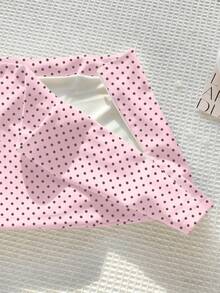 Comfortcana Chân váy ngắn chấm bi nữ, kiểu dáng thường ngày, đa năng, thích hợp cho hẹn hò và đi chơi. - Nhiều màu - Xem 4