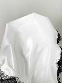LYSMO Áo camisole nữ phối ren, kiểu dáng thường ngày, đa năng, thích hợp mặc hàng ngày. - trắng - Xem 7