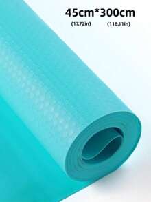 1 Roll Of Multi-Color Circular Flat Point Transparent Cabinet Liner, Made Of EVA Material, Oil And Moisture Resistant, Can Be Cut Into Desired Sizes, Suitable For Shelves, Drawers, Cabinets, Refrigerator Shelves, And Table Mats. - View 8