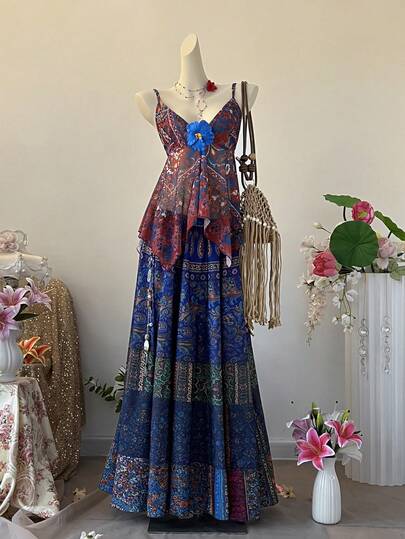 SuriyaCove Women's Fashionable V-Neck Mesh Camisole