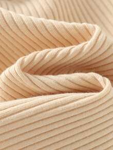 Cozy Pixies 3pcs Baby Girl Heart Pattern Knit Soft Crew Neck Long Sleeve Pullover Top Set - Pink - View 10