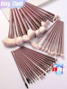 Bộ 39 cọ trang điểm cao cấp bằng sợi tổng hợp, bộ cọ tán phấn mắt, dụng cụ trang điểm. - Nhiều màu - Xem 1