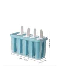 1pc 5-Slot Ice Pop Mold, Suitable For Everyday Home Use - Blue - View 11