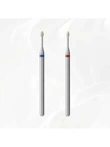Mũi khoan móng tay kim cương mini hình ngọn lửa Hytoos 3/32", mũi khoan móng tay kim cương chuyên nghiệp để làm sạch biểu bì, loại bỏ da chết, chuẩn bị móng, xoay hai chiều, dụng cụ làm móng chuyên nghiệp tại salon. - Nhiều màu - Xem 10