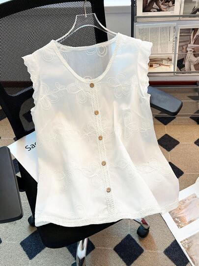 GlowEve CURVE Plus Size Women Casual Round Neck Versatile Daily Wear Shirt