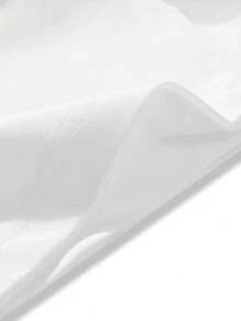 Manfinity Dauomo 男士夏季休闲短袖T恤，圆领，字母和老鹰印花图案T恤，街头风男士T恤，印花T恤，男士图案服装，男士T恤图案 - 白色 - 查看 4