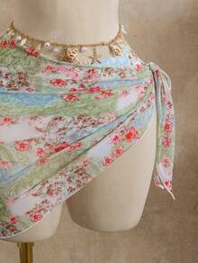 Bellisia Bộ bikini hai mảnh in họa tiết nhiệt đới dành cho nữ, trang phục nghỉ dưỡng thường ngày. - Nhiều màu - Xem 4