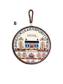 Juego de salvamanteles de cerámica inglesa vintage con diseño de libro ilustrado, resistente al calor, posavasos redondos para mesa, mantel individual, decoración del hogar y cocina, pintados a mano, antideslizantes y fáciles de limpiar - Multicolor - Ver 11