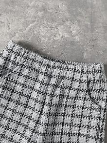 SHEIN Playful Pals 男婴夏季刺绣雪花背心T恤短裤套装 - 灰色 - 查看 6