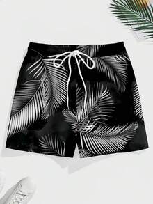 VIVINTIMO Men's Vacation Style Beach Shorts, Mesh Triangle - Multicolor - View 3