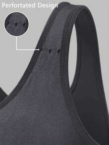 Easithlete 3 Packs Racerback Sports Bra - Multicolor - View 8