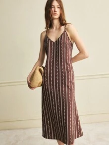 Écloséra 新款女士无袖修身连衣裙 - 彩色 - 查看 3