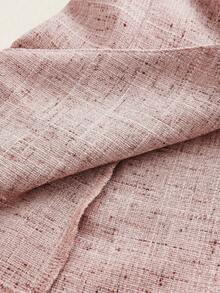 Ellevyn Star & Seashell Asymmetrical Sleeveless Top And Pants Set - Red and White - View 6